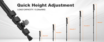 Adjustable Trekking Pole for Photography