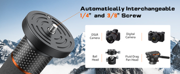 Compact Camera Monopod for Travel