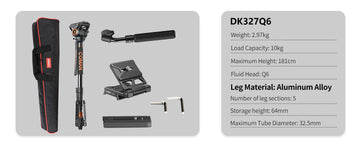 Travel-Friendly Camera Monopod