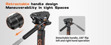 Retractable Handle Monopod