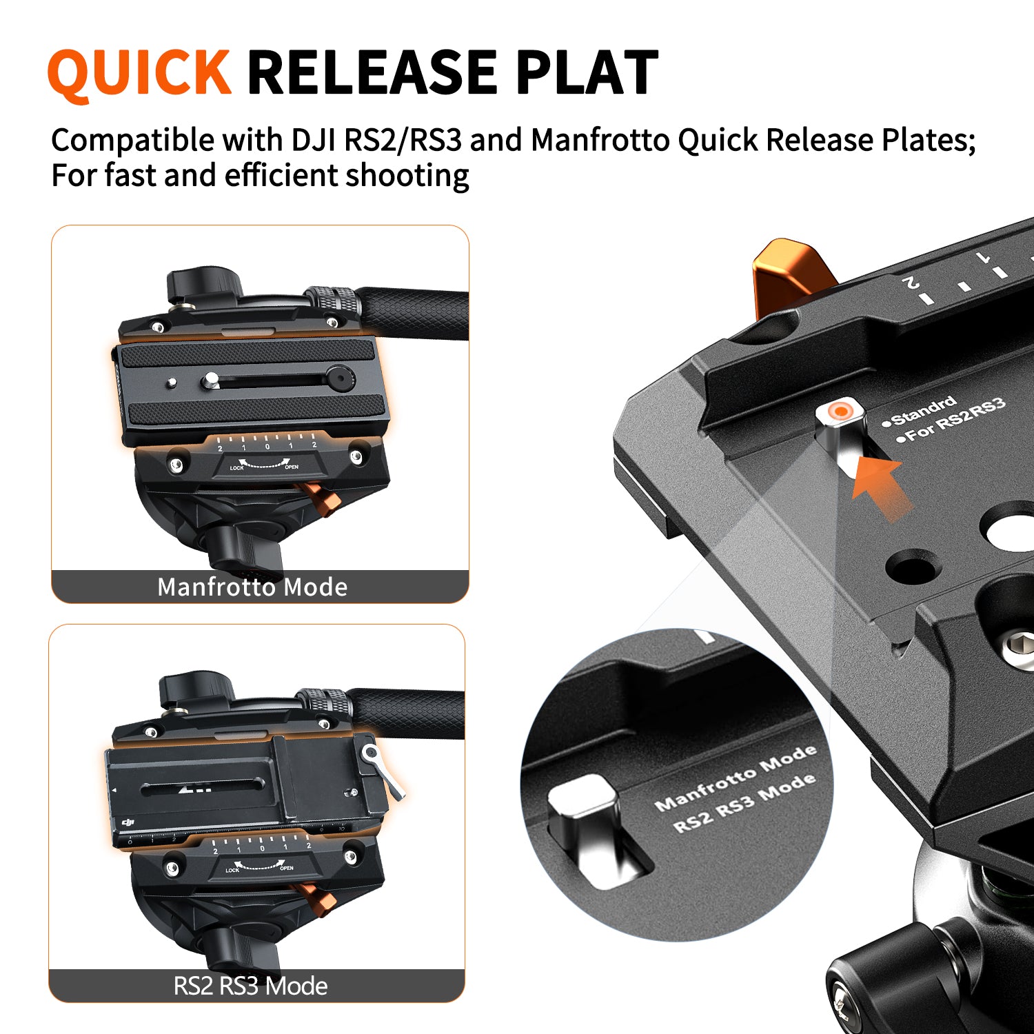Quick Release Video Monopod