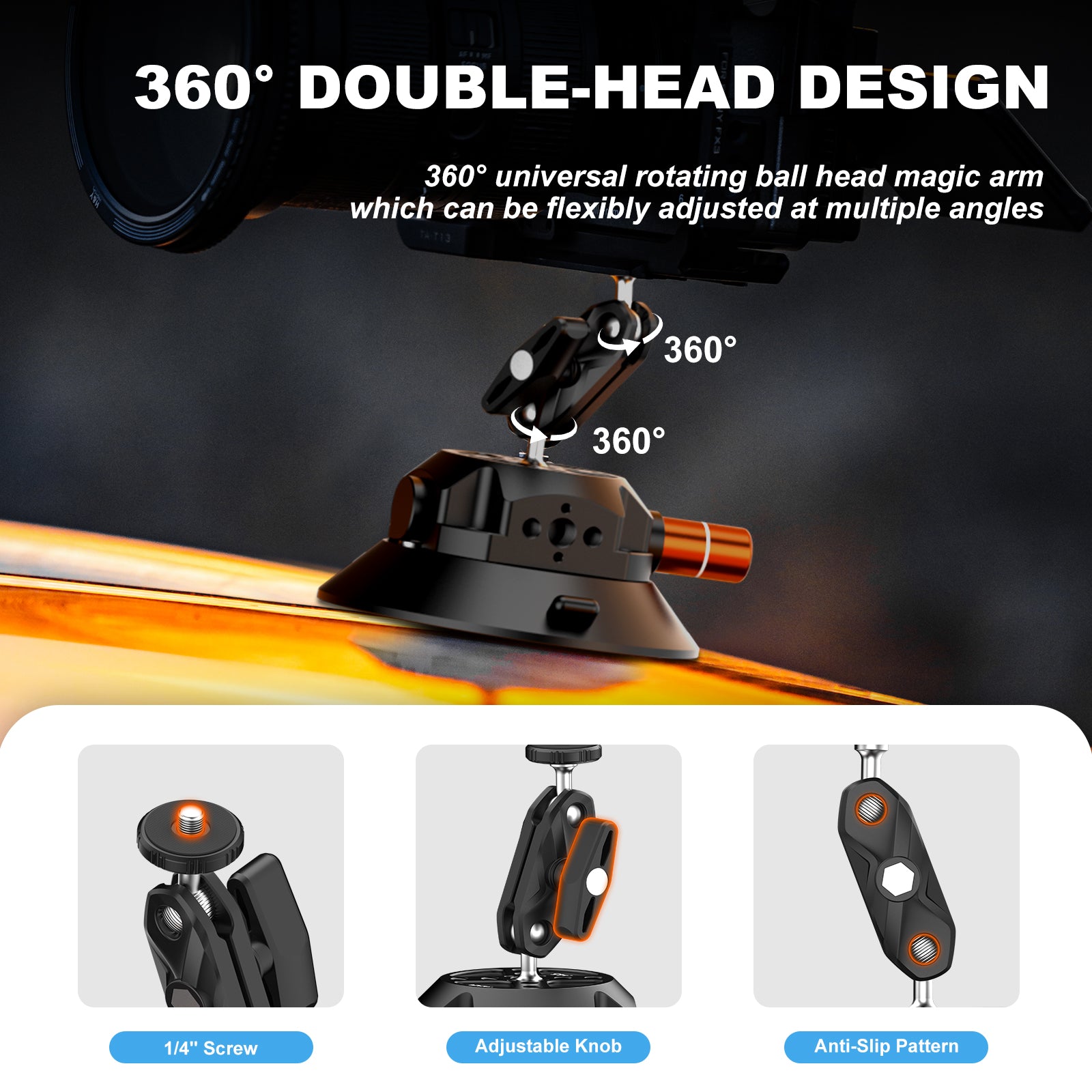 Suction Cup Mounts for Cameras Phones