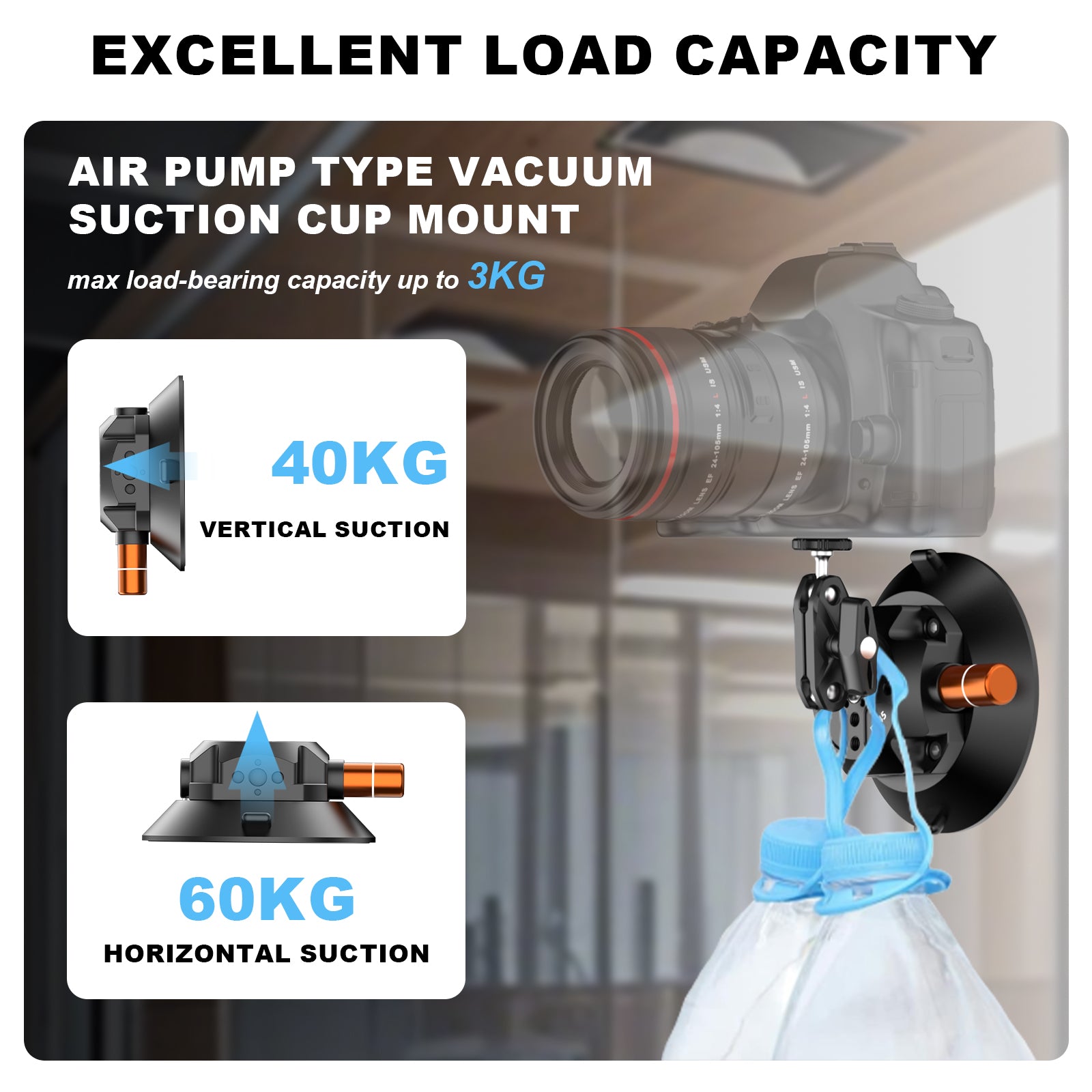 Suction Cup Mounts for Cameras Phones