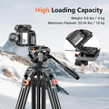 Heavy Duty Video Tripod with Quick Release Plate