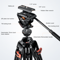 Professional Fluid Head Tripod