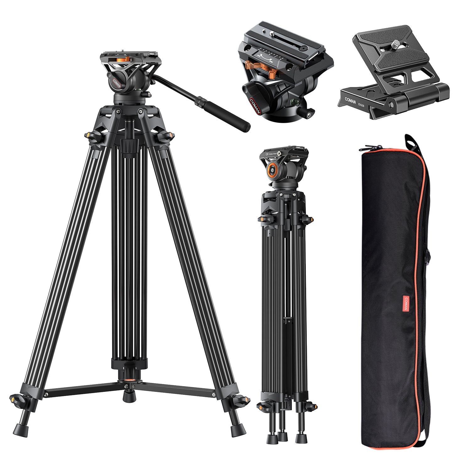 Professional Video Tripod