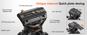 Quick Release Plate Tripod