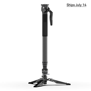 COMAN M1 Lightweight Carbon Fiber Monopod Stable Support 20kg Max Height 1595mm