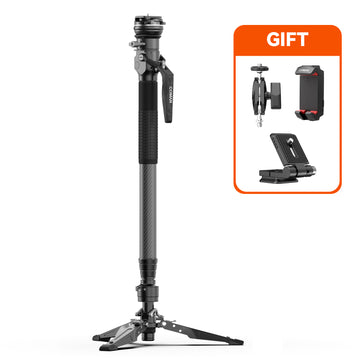 COMAN M1S Lightweight Carbon Fiber Monopod with Arca Quick Release 1655mm