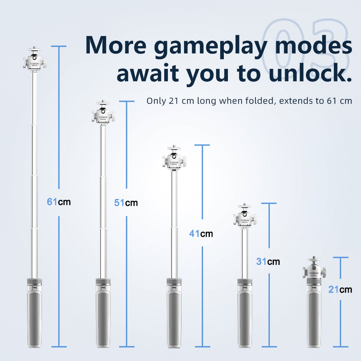 Phone Tripod Selfie Stick