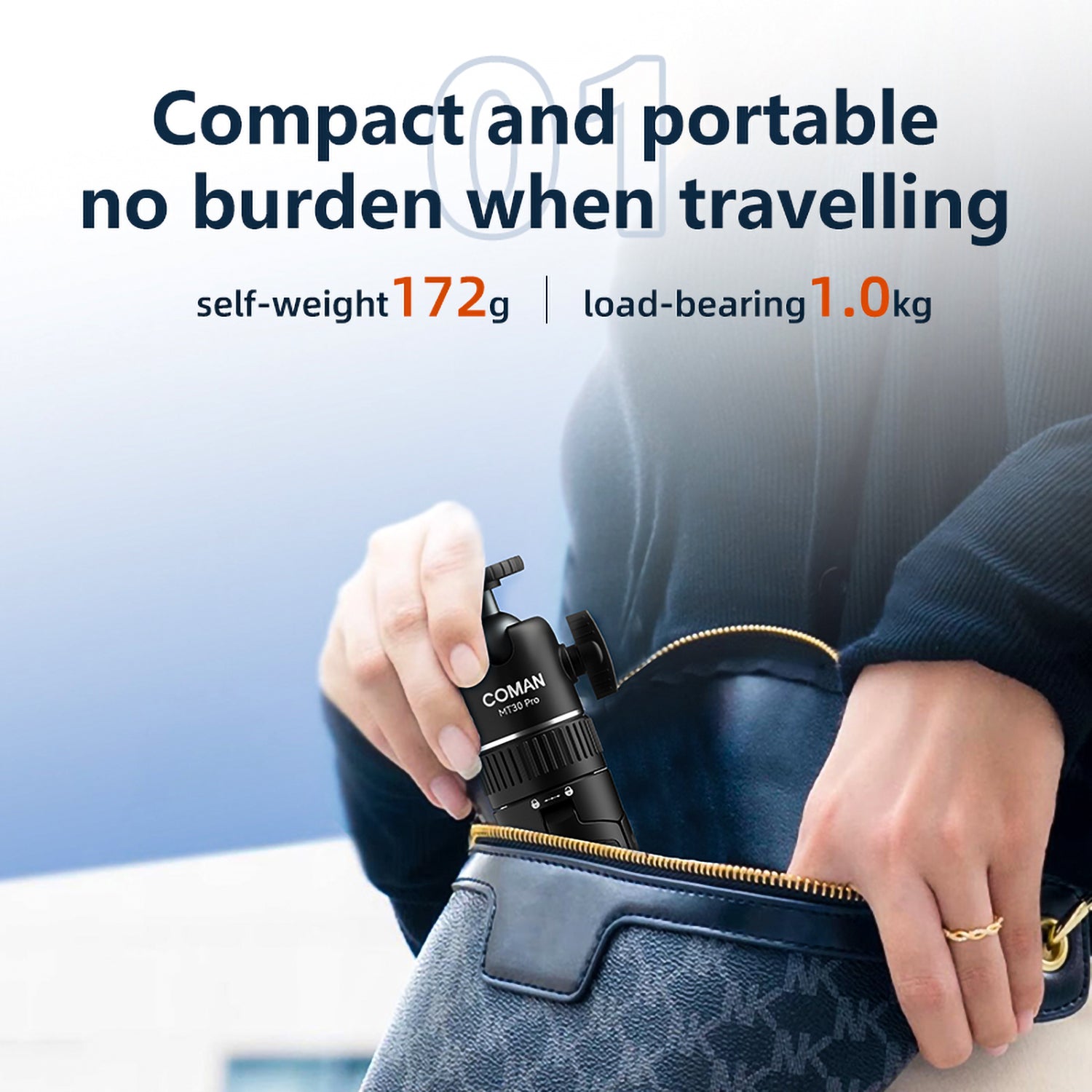 Phone Tripod Selfie Stick portable