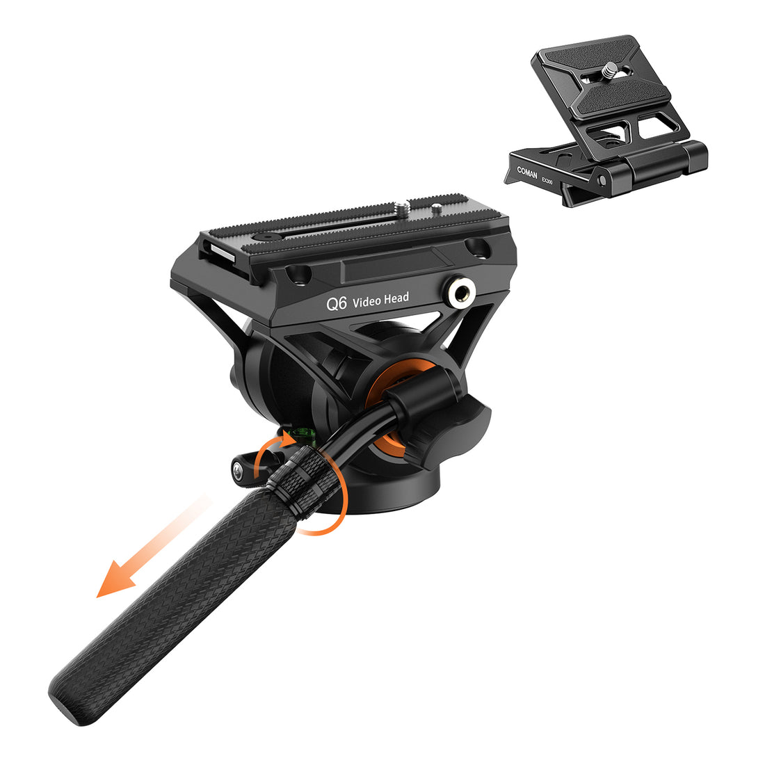 Detachable Fluid Video Head