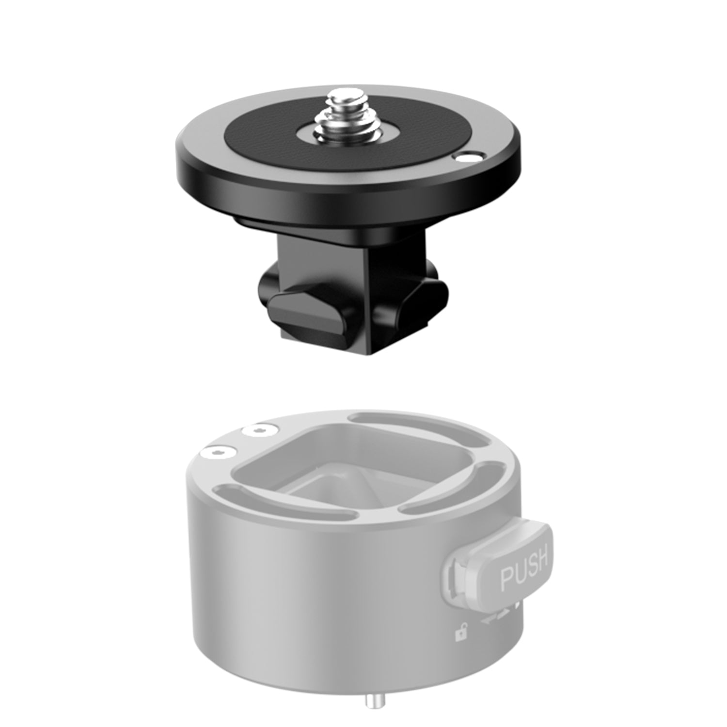 Round Quick Release Plate for M1pro monopod
