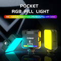 RGB Pockect Fill Light on-camera