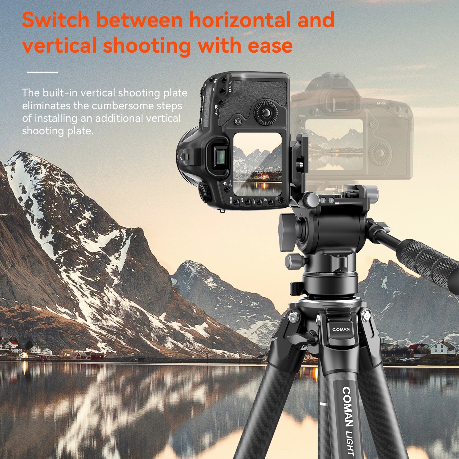 Tripod Head for Photography