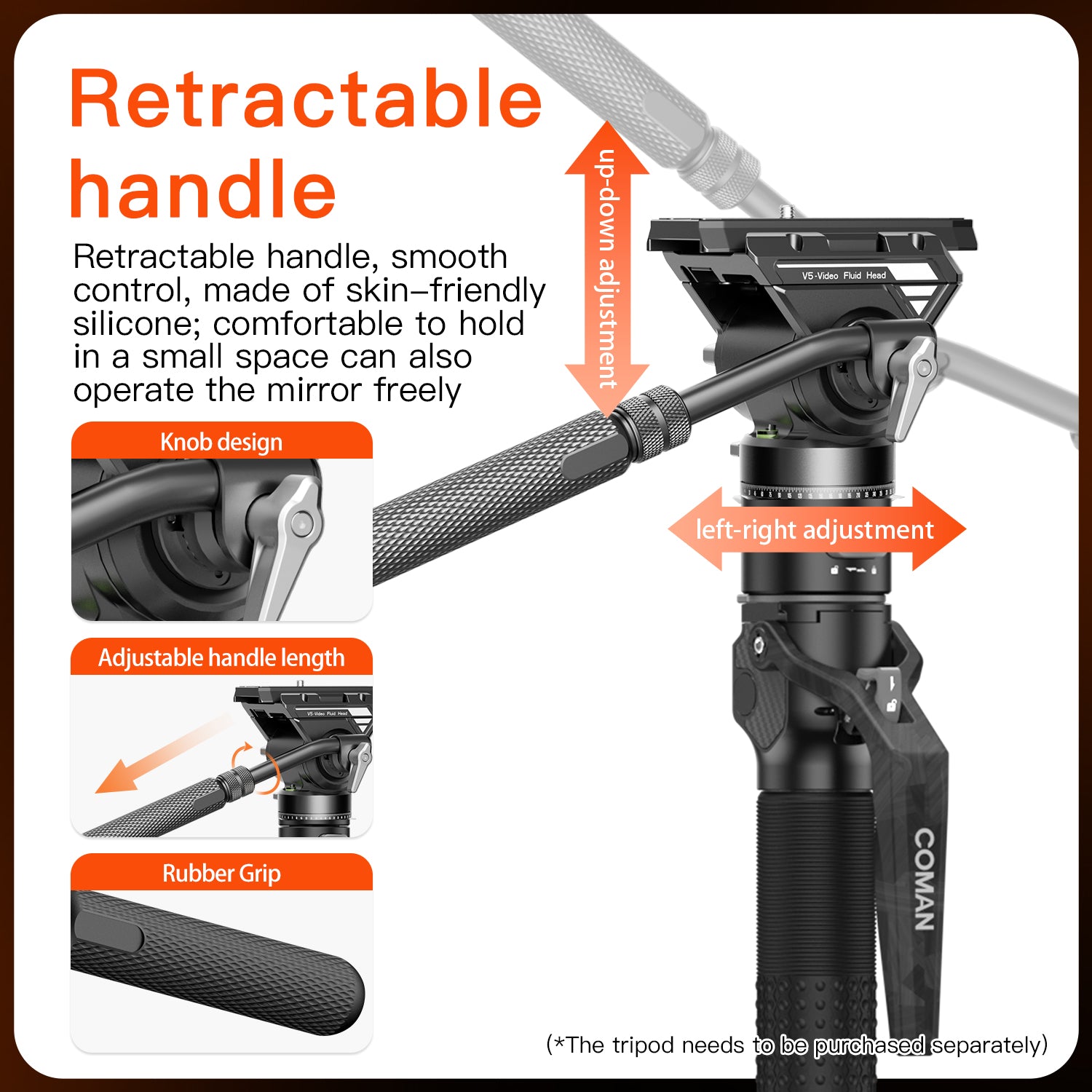 Fluid Head for DJI RS