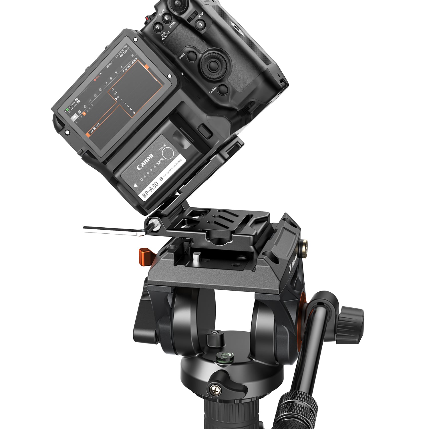 Foldable L-shaped Tripod Mounting Plate for cameras