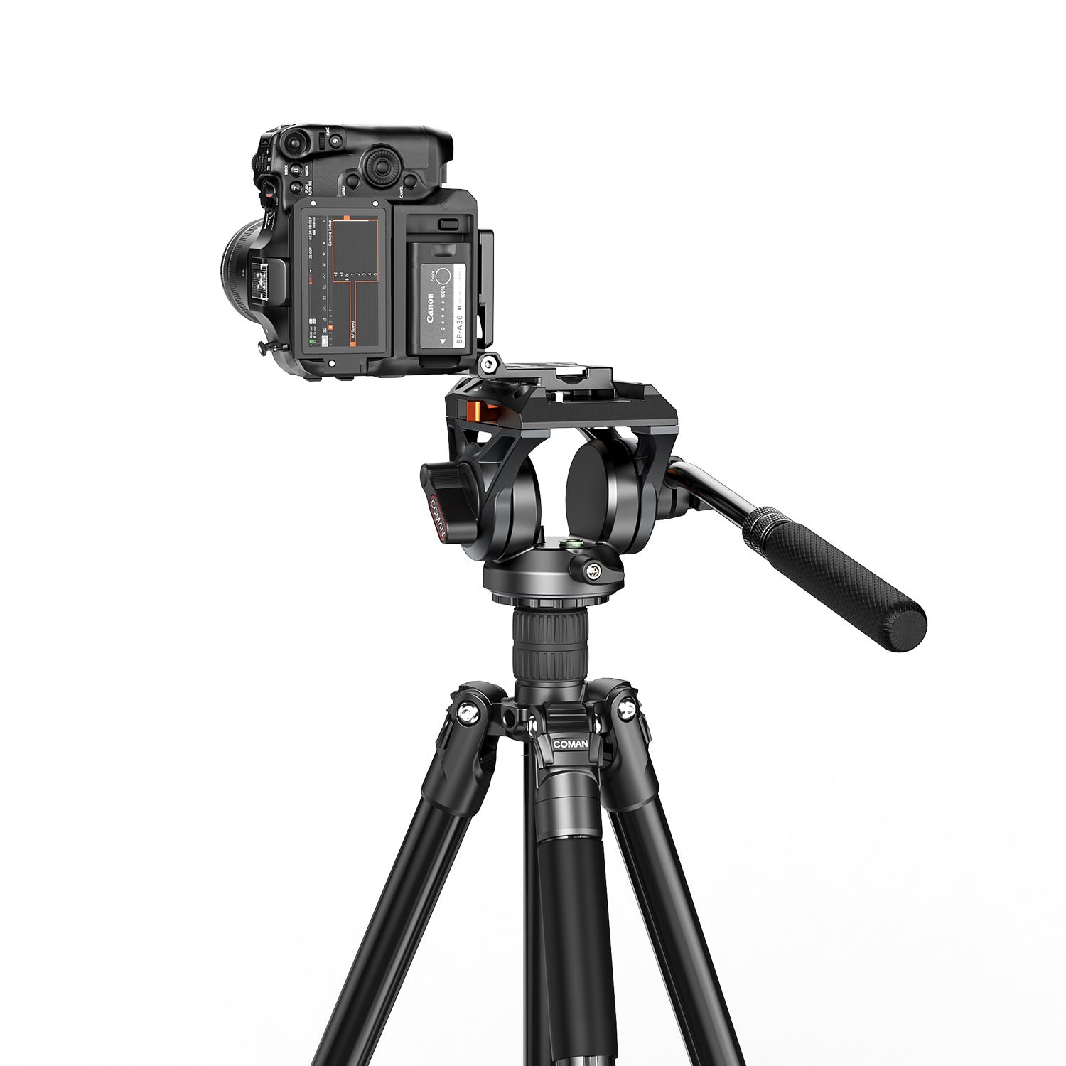 Foldable L-shaped Tripod Mounting Plate for cameras