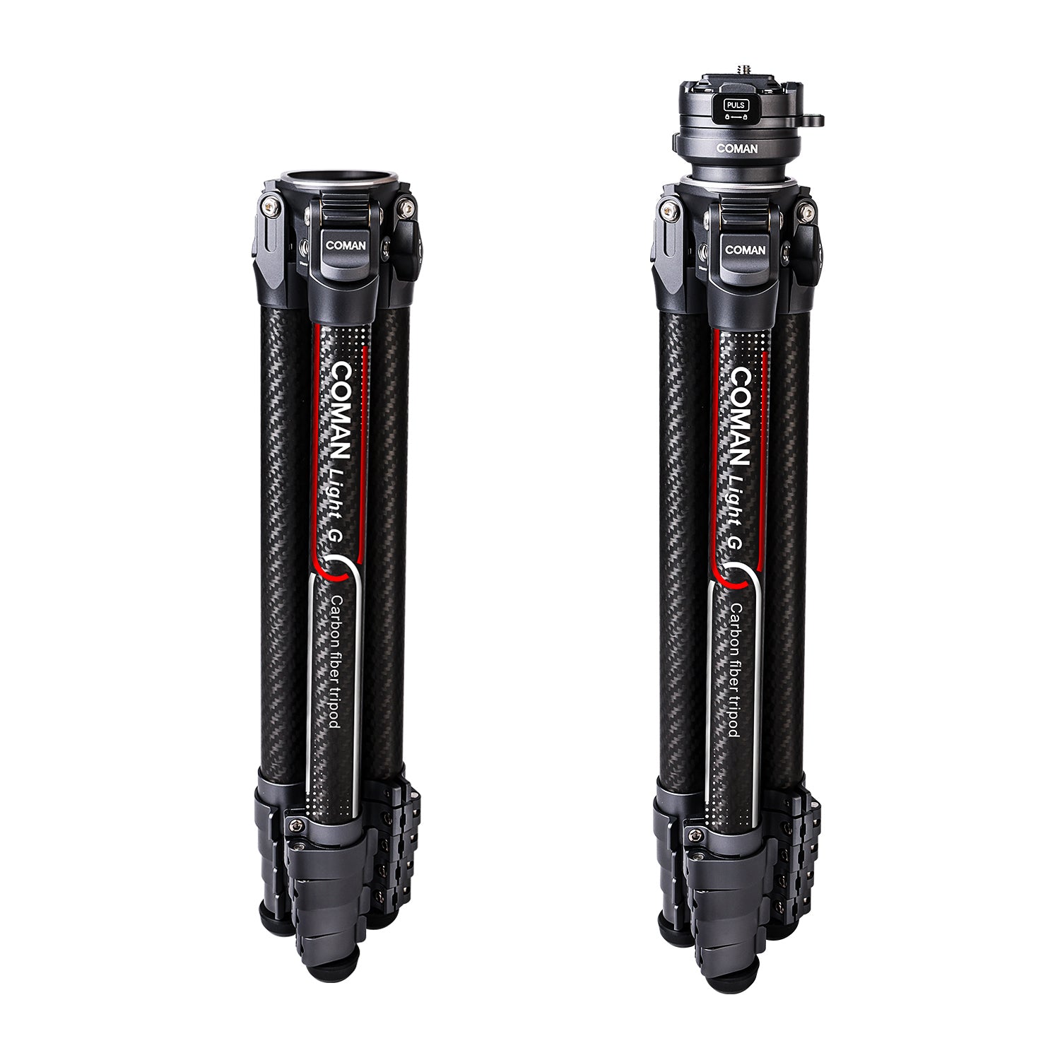Compact lightweight tripod for cameras