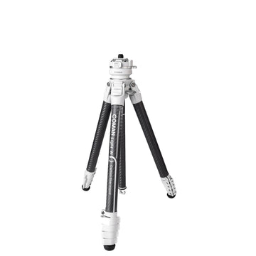 Coman Light W Portable Carbon Fiber DSLR Tripod, 360° Ball Head