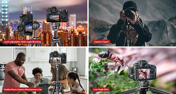 Tripod with 360° Adjustments