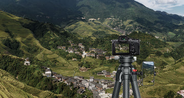 Lightweight camera tripod for travelers