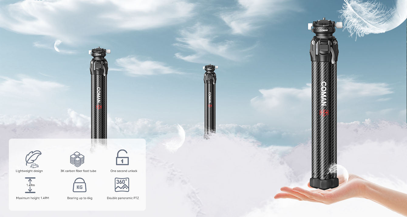 Zero X compact tripod