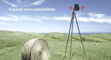 Zero pressure tripod for easy carrying