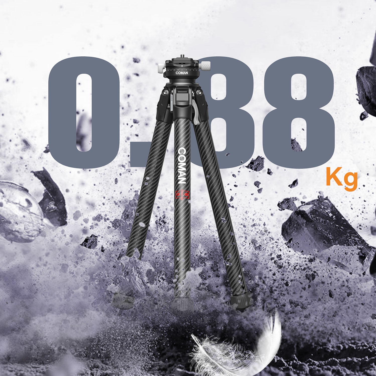 Lightweight Tripod for phones cameras