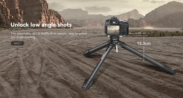 Tripod for Low Angle Shooting