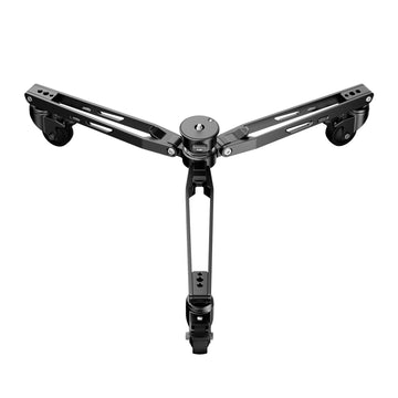 COMAN DF3 Aluminum Alloy Monopod Dolly 30kg / 66.1 lbs Load 360° Silent Wheels Quick Lock Compatible