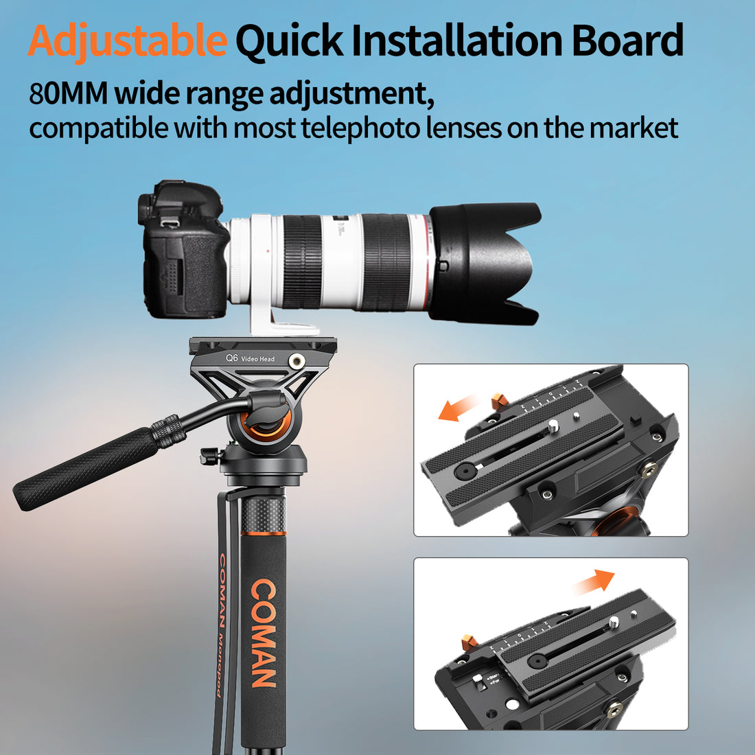Hydraulic Damping Monopod