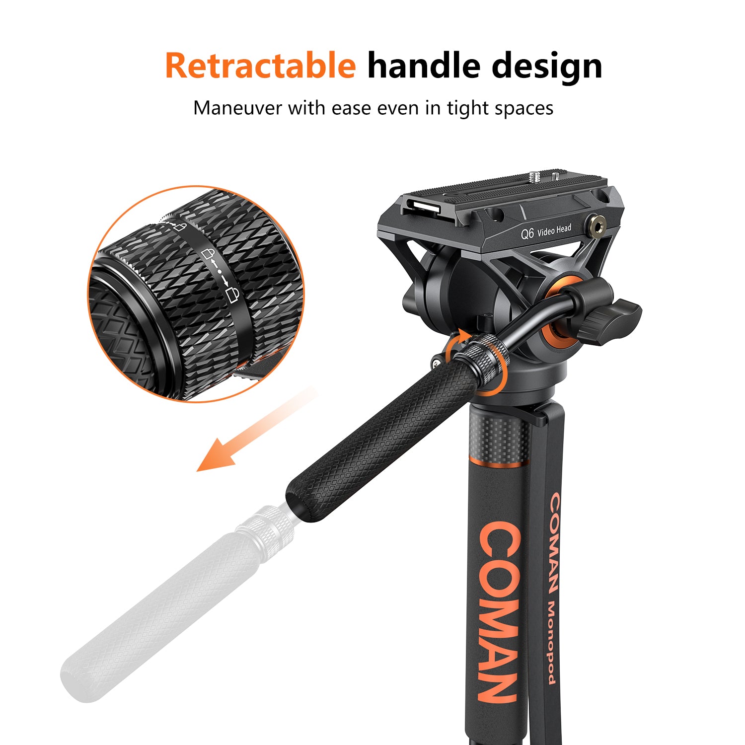 Fluid Head Monopod