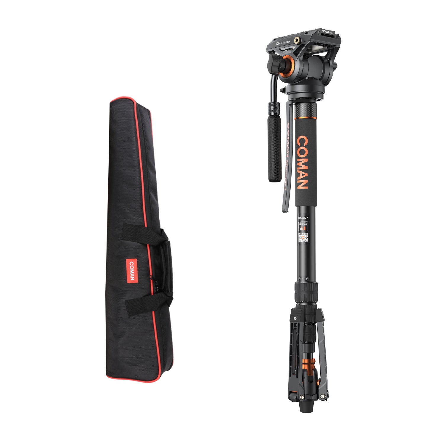 Fluid Head Monopod with Handbag
