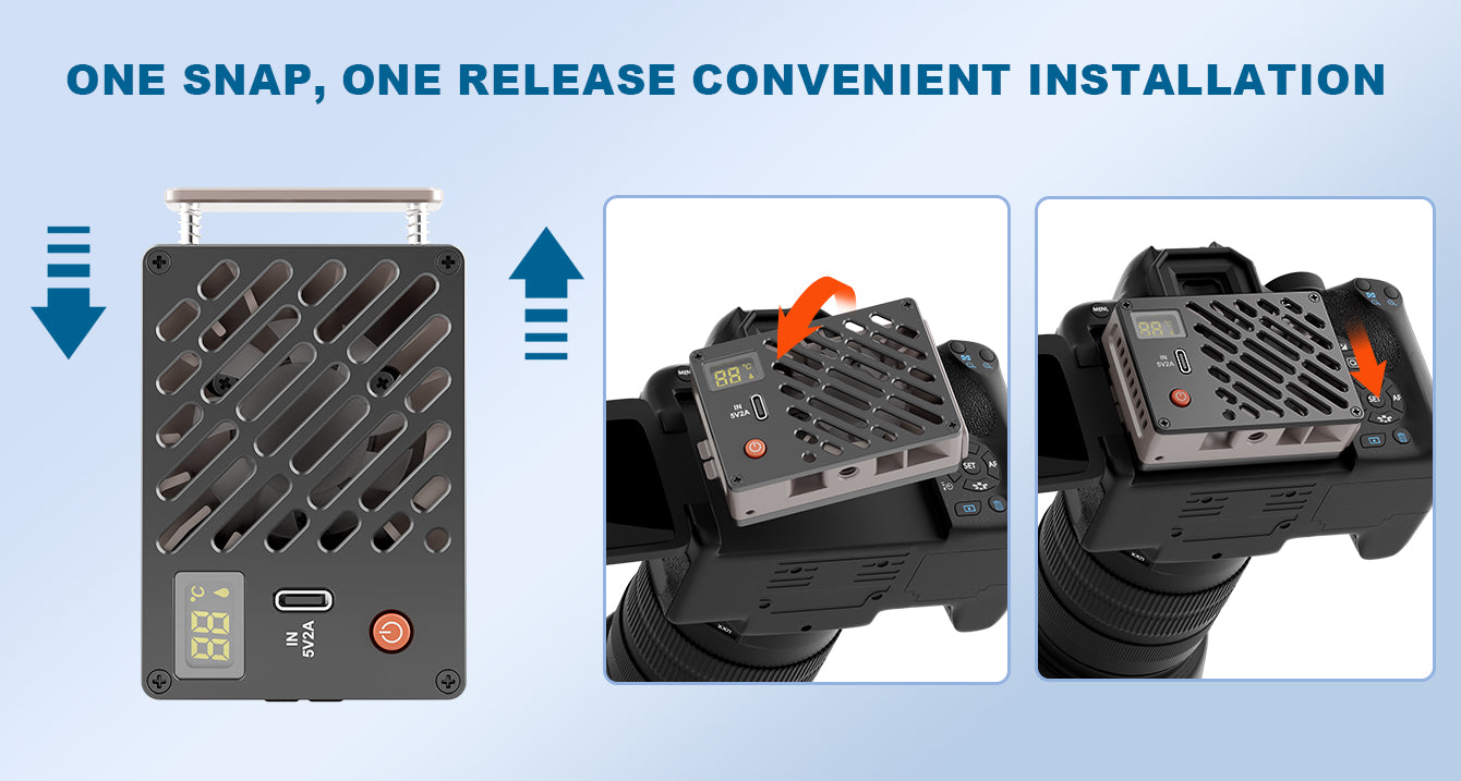 COMAN E11 camera compatibility and mounting
