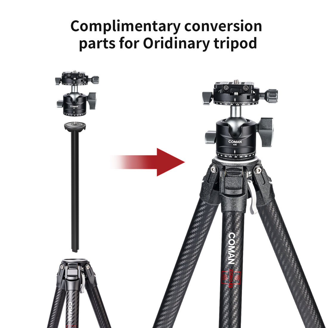 Compact Camera Tripod for Travel