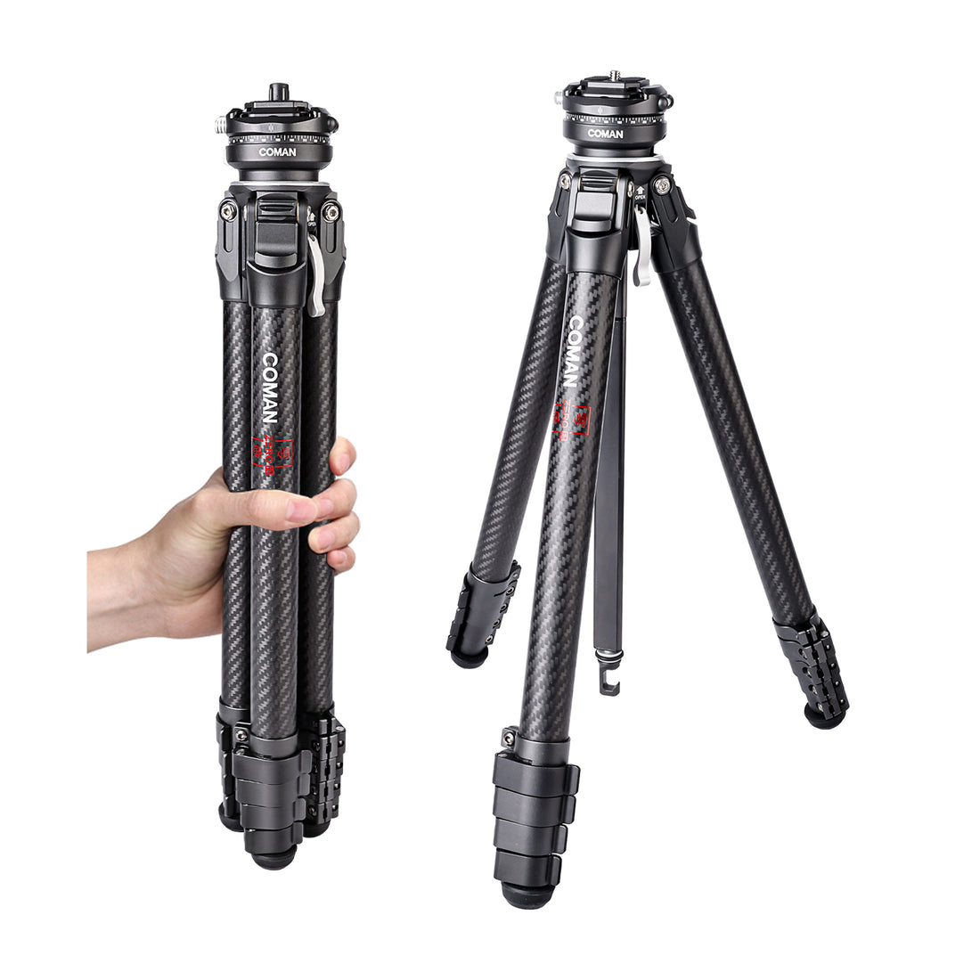 Zero F38 Quick release travel tripods