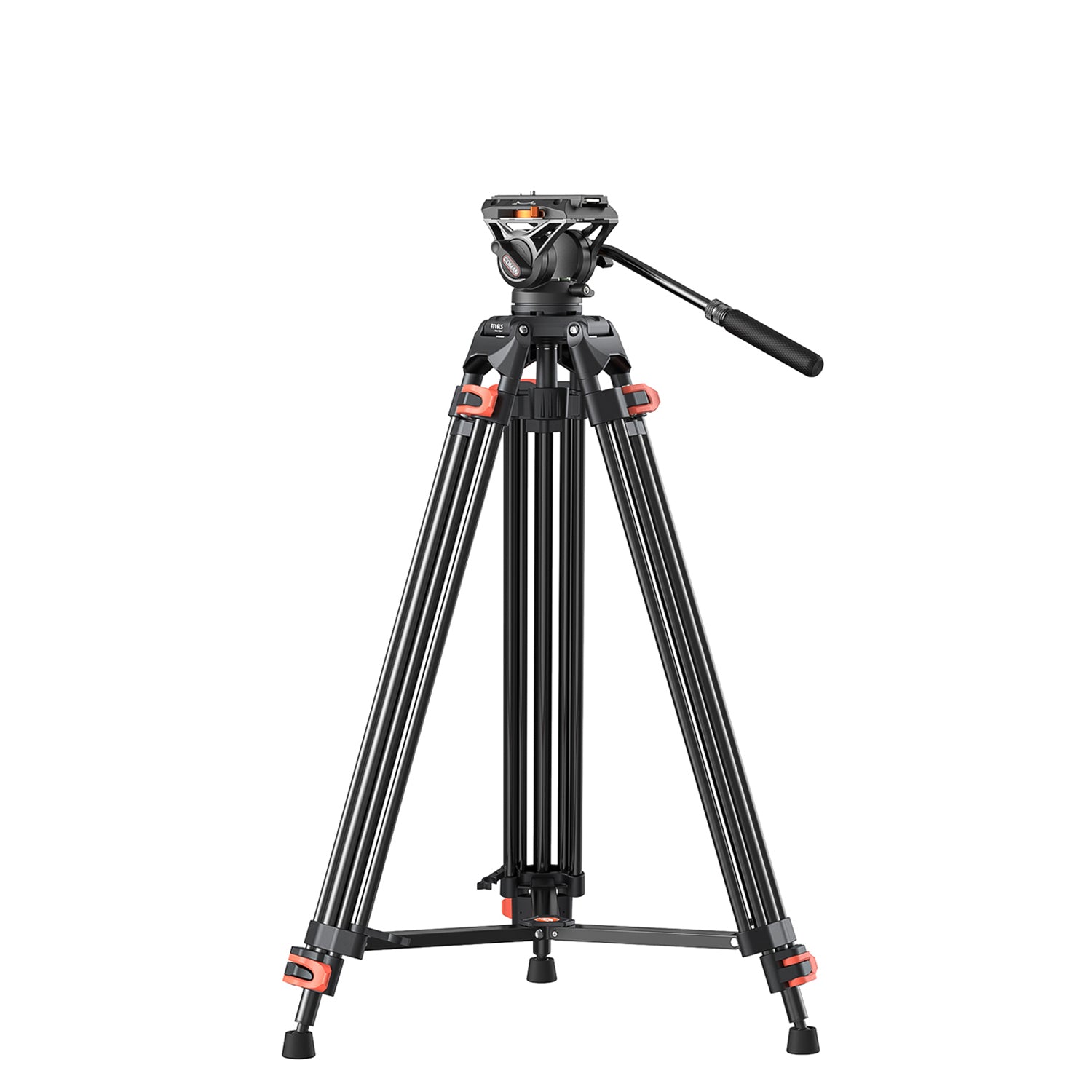 Coman FT16LS 74" Heavy Duty Camera Tripod with Adjustable Fluid Head