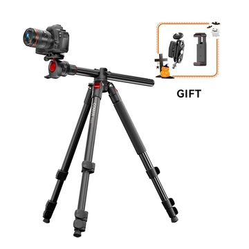 COMAN KX3939Mini A32&V1 Multi-Functional Horizontal Tripod & Monopod with Fluid Head & 360° Ball Head, 1810mm, 15KG Load