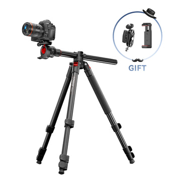 COMAN KX3939Mini A32&V1 Multi-Functional Horizontal Tripod & Monopod with Fluid Head & 360° Ball Head, 1810mm, 15KG Load