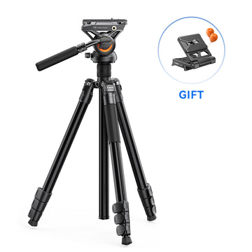 COMAN KX3939Plus Camera Tripod for DSLR, DJI RS2/RS3/RS4, Manfrotto