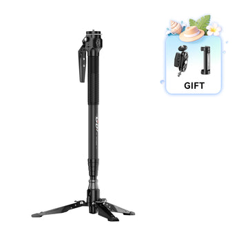 COMAN M1MINI Carbon Fiber 4-Section One-Click Lift Monopod 62.8in Quick Adjustment