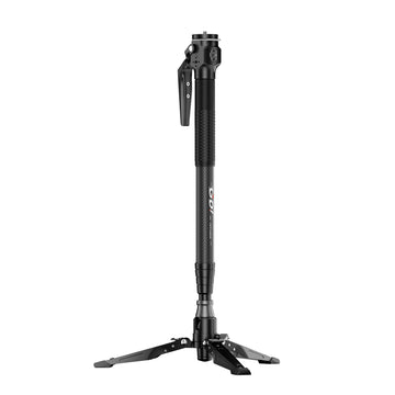 COMAN M1MINI Carbon Fiber 4-Section One-Click Lift Monopod 62.8in Quick Adjustment