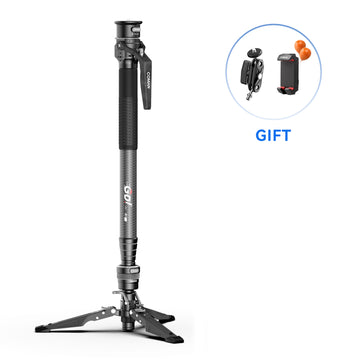 COMAN M1 Pro Monopod Quick Release Lightweight Carbon Fiber Monopod 44.1 lbs Load