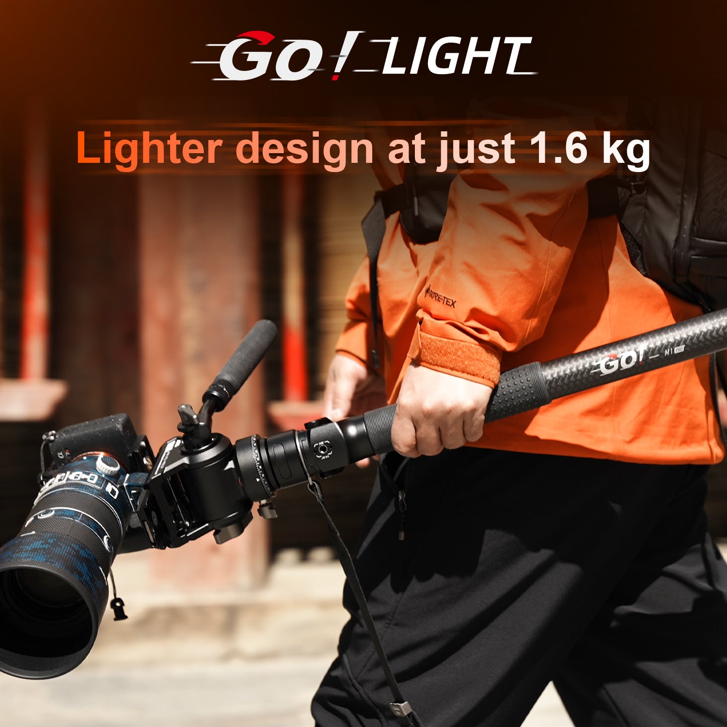 COMAN M1 Pro V5 Monopod, Quick Release Snap-Open Monopod