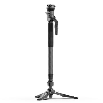 COMAN M1S Compact Carbon Fiber Monopod with Arca Quick Release-(Non-Removable Foot Brace)