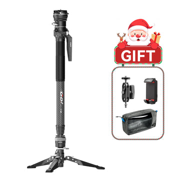 COMAN M1S Upgraded Lightweight Carbon Fiber Camera Monopod with Arca Quick Release System