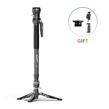 COMAN M1S Upgraded Lightweight Carbon Fiber Camera Monopod with Arca Quick Release System