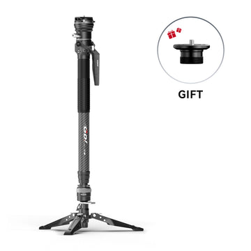 COMAN M1S Upgraded Lightweight Carbon Fiber Camera Monopod with Arca Quick Release System