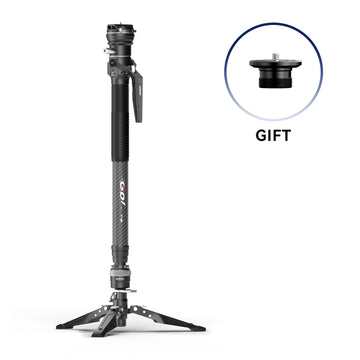 COMAN M1S Upgraded Lightweight Carbon Fiber Camera Monopod with Arca Quick Release System